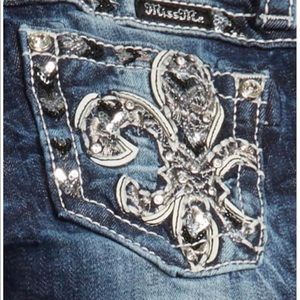 Miss Me Fleur de lis Jeans